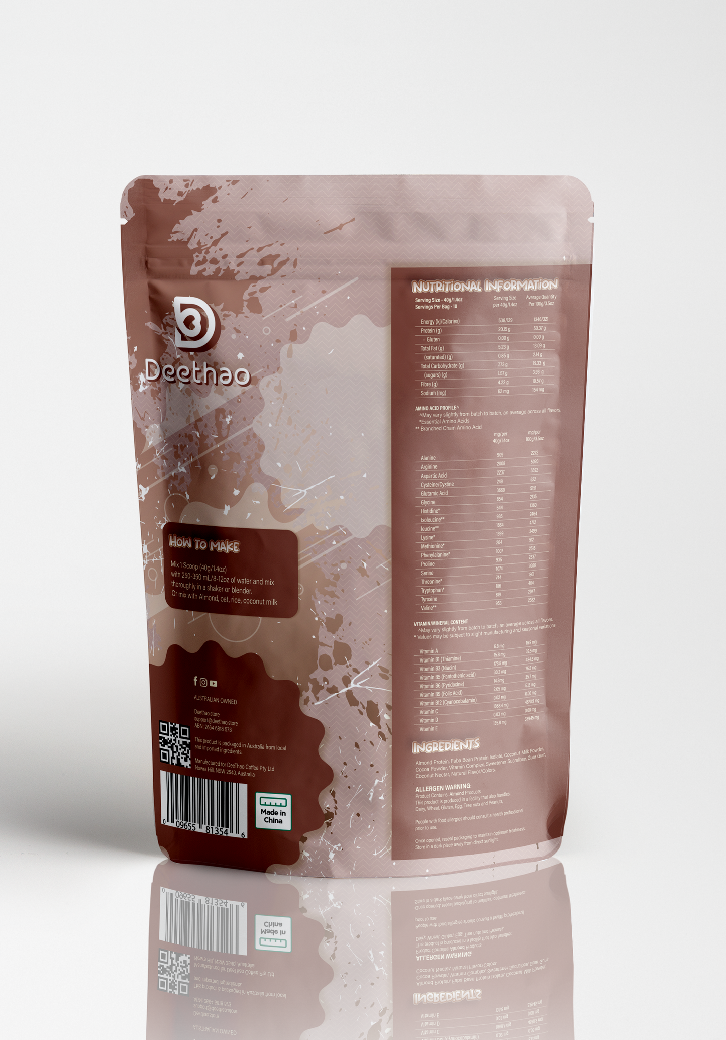 Almond Protein - Creamy Chocolate - Best Before: 15th JUNE 2025