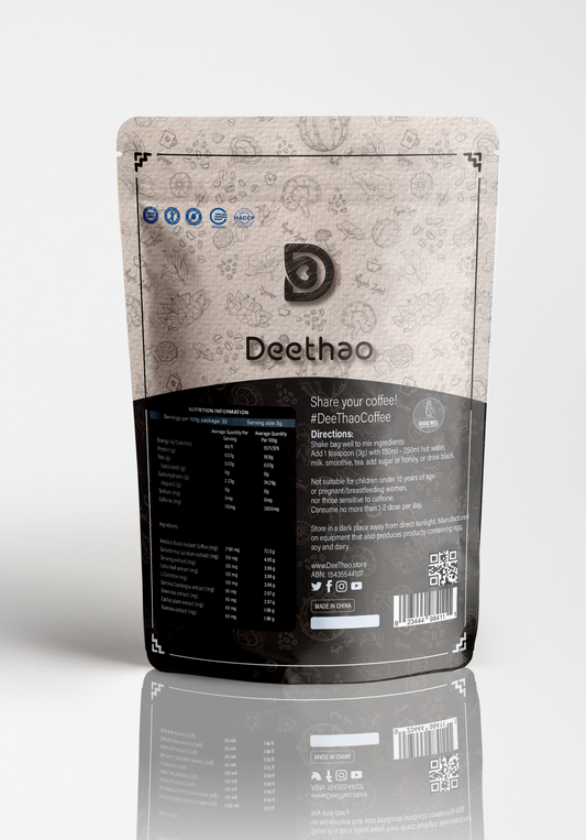 Instant coffee - Herbal Blend - 🥄 100g Pouch