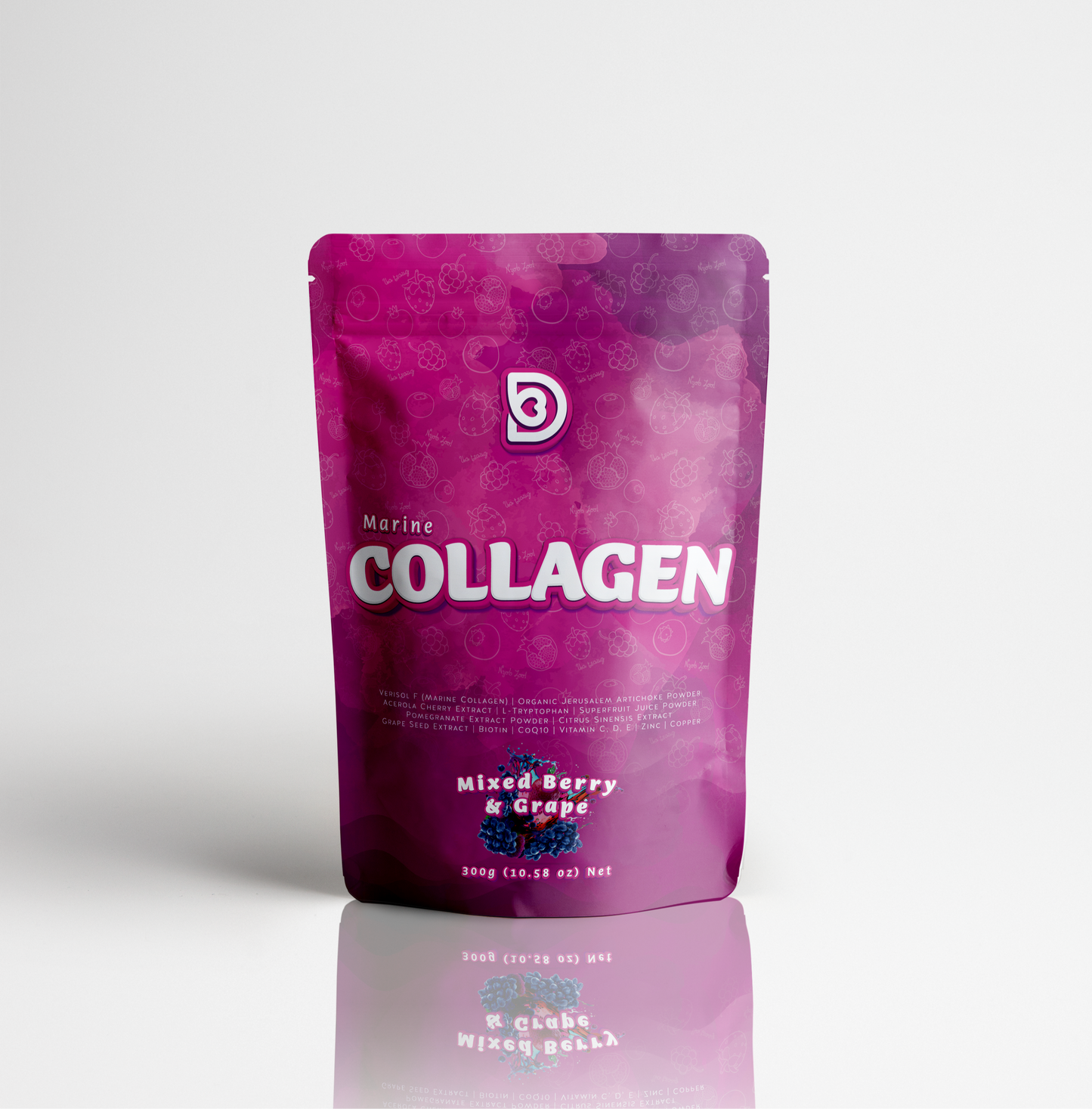 VERISOL® F Hydrolyzed Marine Collagen - Mixed Berry & Grape Flavour