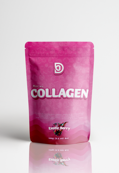 (mini) Collagen - Exotic Berry Flavour (100g/3.5oz)